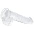 EasyToys - dildo sa testisima - 13,5cm (providan)