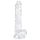 EasyToys - dildo sa testisima - 17cm (providan)