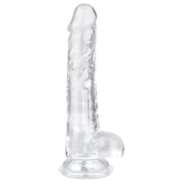 EasyToys - dildo sa testisima - 17cm (providan)