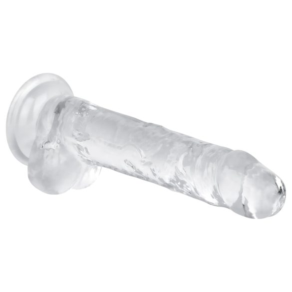 EasyToys - dildo sa testisima - 17cm (providan)