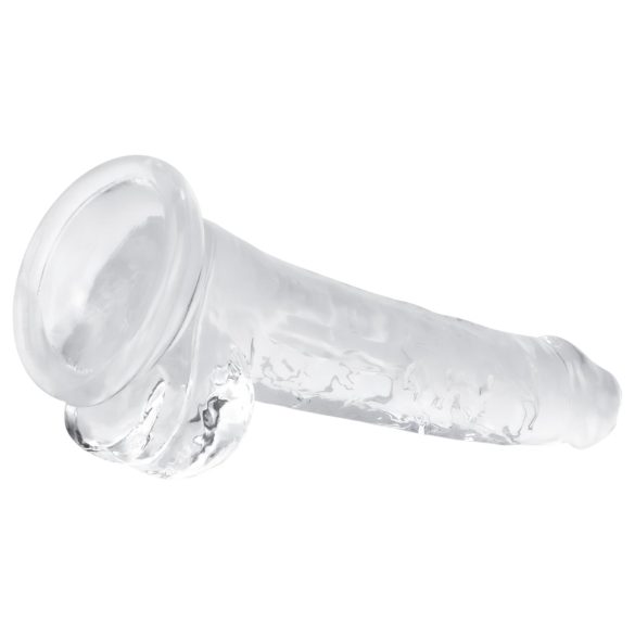 EasyToys - dildo sa testisima - 17cm (providan)