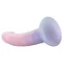 EasyToys Mermaid - svetlucavi dildo - 15cm (roze)