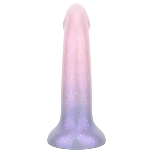 EasyToys Sirena - sjajni dildo - 19 cm (roze)