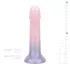 EasyToys Sirena - sjajni dildo - 19 cm (roze)