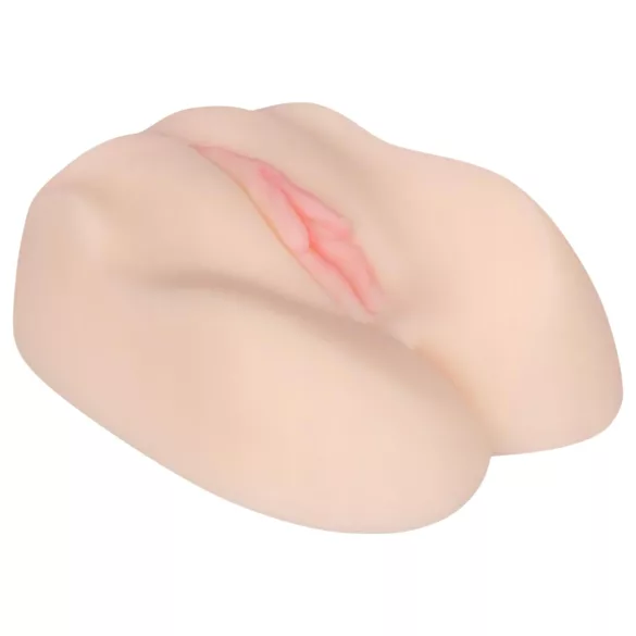 FWB - Ellen Rogers veštačka vagina i zadnjica sa vibratorom (prirodna boja)