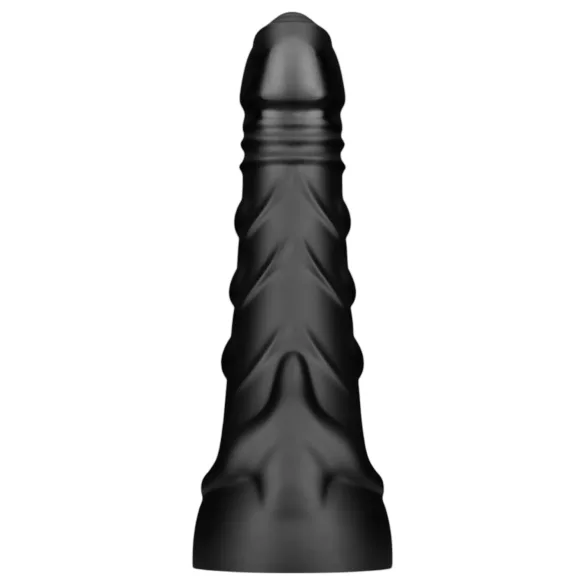 BUTTR Black Hawk - realistični analni dildo (crni)
