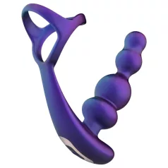   Hueman Stellar Force - analni vibrator i prsten za penis (ljubičasti)