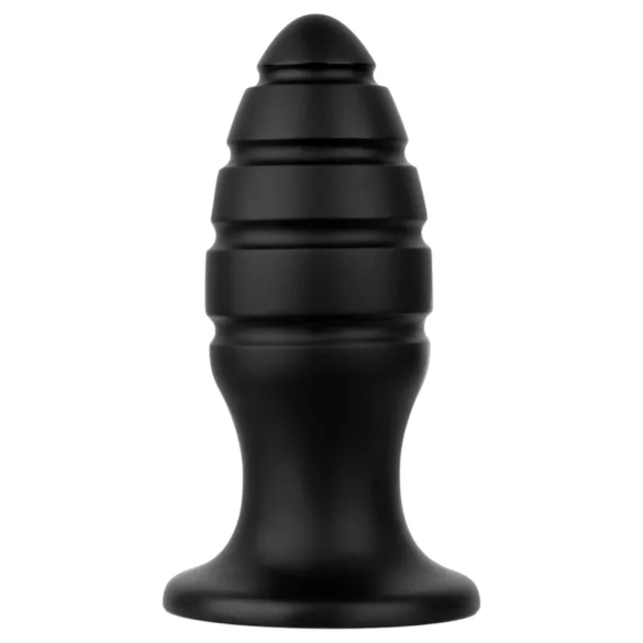 BUTTR Aftershock - gigantski analni čep (crni) - 23 cm