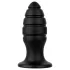 BUTTR Aftershock - gigantski analni čep (crni) - 23 cm