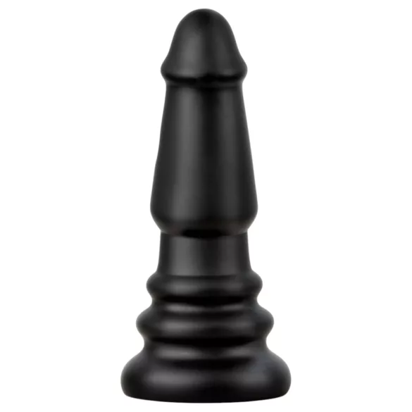 BUTTR Tactical II - gigantski analni čep (crni) - 26 cm