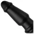 BUTTR Tactical II - gigantski analni čep (crni) - 26 cm