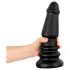 BUTTR Tactical II - gigantski analni čep (crni) - 26 cm
