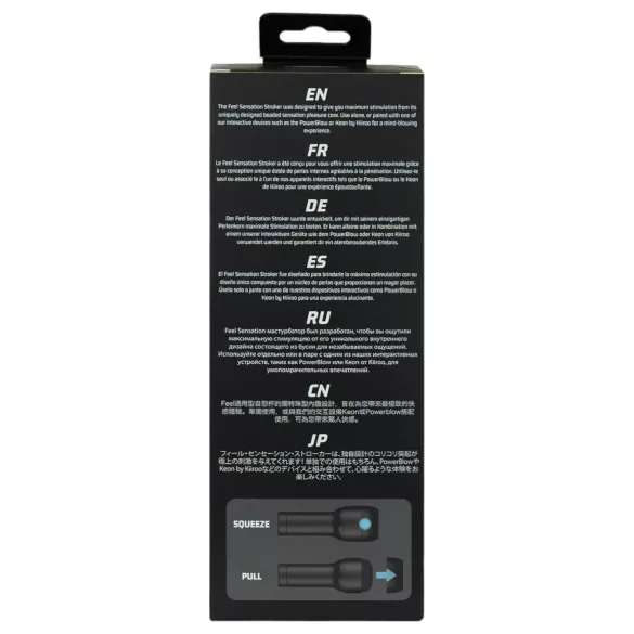 Kiiroo Feel Sensation - masturbator PowerBlow kompatibilan (crni)
