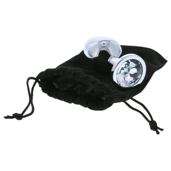 Sjajna Ljubav - analni plug (srebrna)