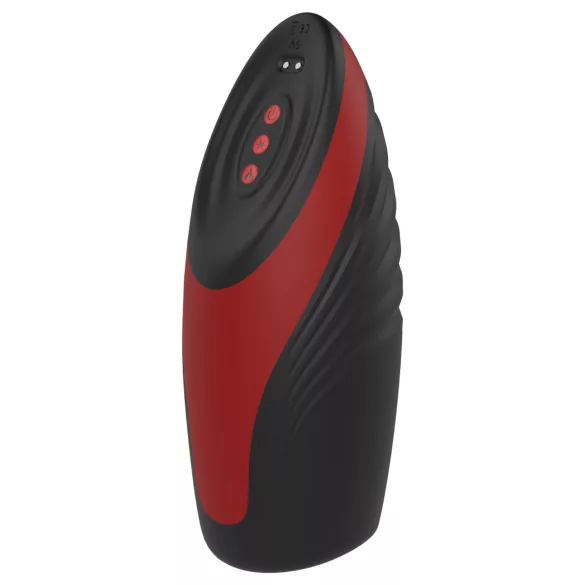 Dreamtoys Essentials - masturbator sa sisaljkom i vibracijom (crni)