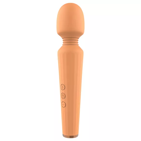 Glam - punjivi masažer vibrator (narandžasti)