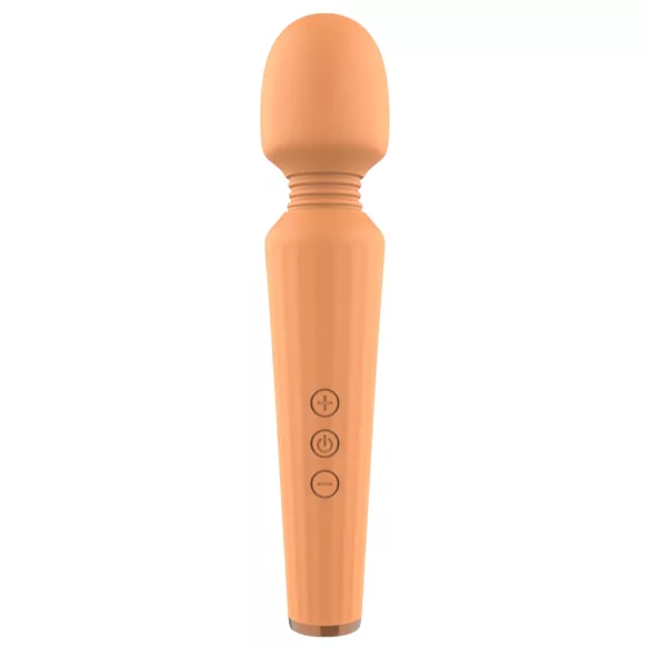 Glam - punjivi masažer vibrator (narandžasti)
