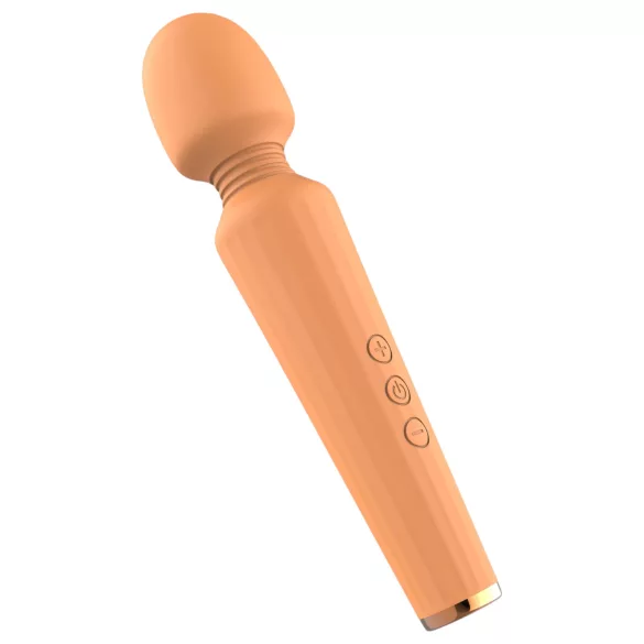 Glam - punjivi masažer vibrator (narandžasti)