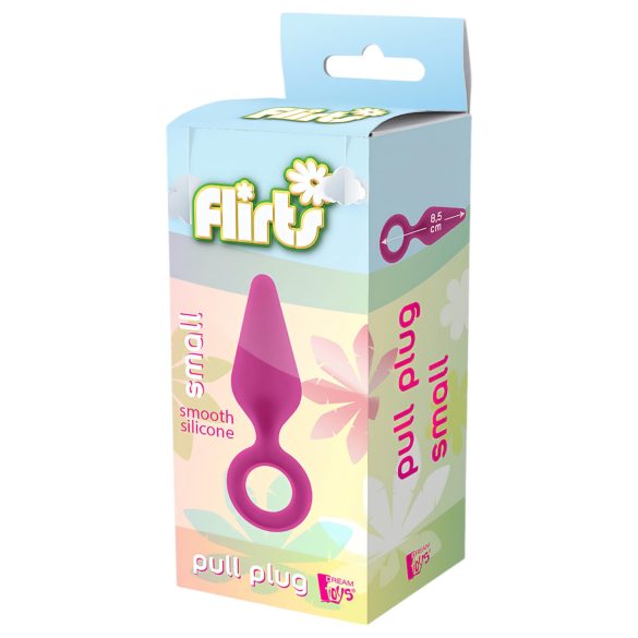 Flirts Pull Plug - mali analni čep (roze)