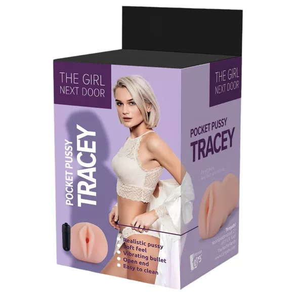 Devojka Iz Komšiluka Tracey - vibrirajuća veštačka vagina (prirodna)