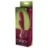 Dinky Jimmy K. Duo - punjivi vibrator sa klitoralnim nastavkom (crveni)