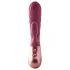 Dinky Jimmy K. Duo - punjivi vibrator sa klitoralnim nastavkom (crveni)