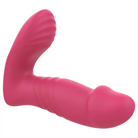 Dreamtoys - bežični, prenosivi potisni vibrator (pink)