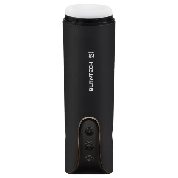 Dreamtoys Blowtech Čvrsto Držanje - vibrirajući masturbator (crni)