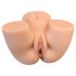 Dreamtoys Britney - realistični, vibrirajući torzo masturbator (natur)