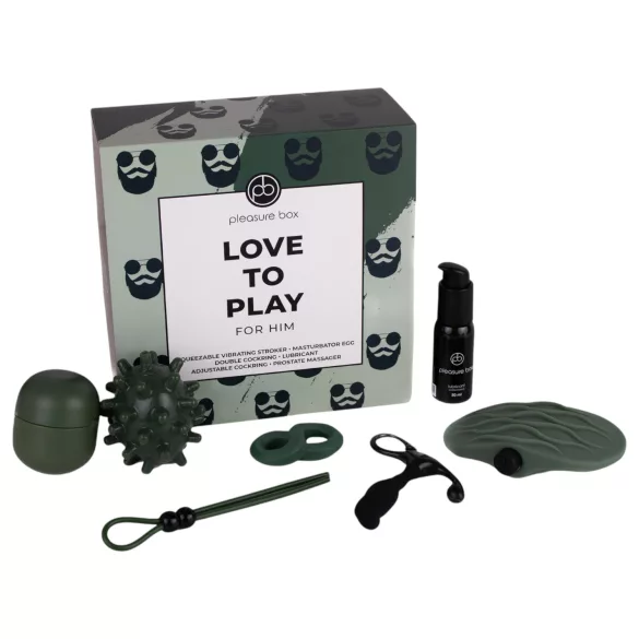 Pleasure Box Love to Play - komplet masturbatora 6 delova
