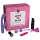 Pleasure Box: Love To Play set - 6 delova (pink-ljubičasta)