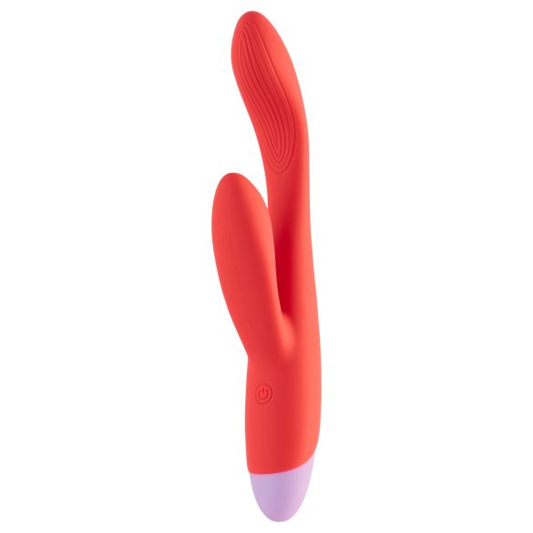 Dreamtoys Love Signal - G-tačka vibrator sa stimulacijom klitorisa (crveni)