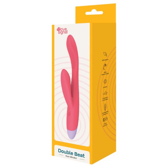 Dreamtoys Love Signal - G-tačka vibrator sa stimulacijom klitorisa (crveni)