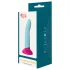 Dreamtoys Love Signal - dvobojni silikonski dildo mali (plavi)
