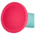 Dreamtoys Love Signal - dvobojni silikonski dildo mali (plavi)