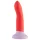 Dreamtoys Love Signal - dvobojni silikonski dildo srednje veličine (crveni)
