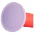 Dreamtoys Love Signal - dvobojni silikonski dildo srednje veličine (crveni)