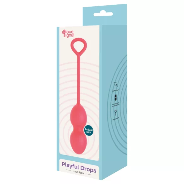 Dreamtoys Love Signal - duo gejša loptice (crvene)