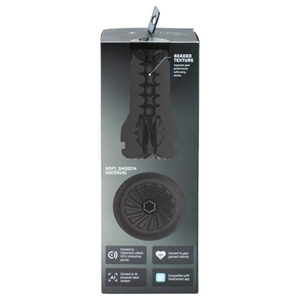 Kiiroo PowerBlow + Feel džepni masturbator (crni)