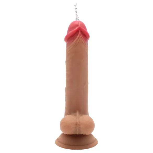 Kiotos Cox Power - vibratorna izbacujuća dildo proteza sa daljinskim upravljačem (prirodna boja)