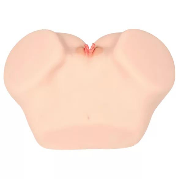 Kokos Vanila 004 - realistični torzo masturbator (prirodan)