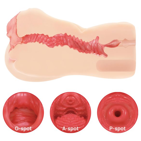 Kokos Onahole 004 - Dvoslojni Masturbator sa Prirodnim Dizajnom