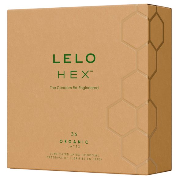 LELO Hex Organic - luskuzni kondomi (36 komada)