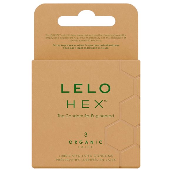 LELO Hex Organic - kondom za potenciju (3 kom)