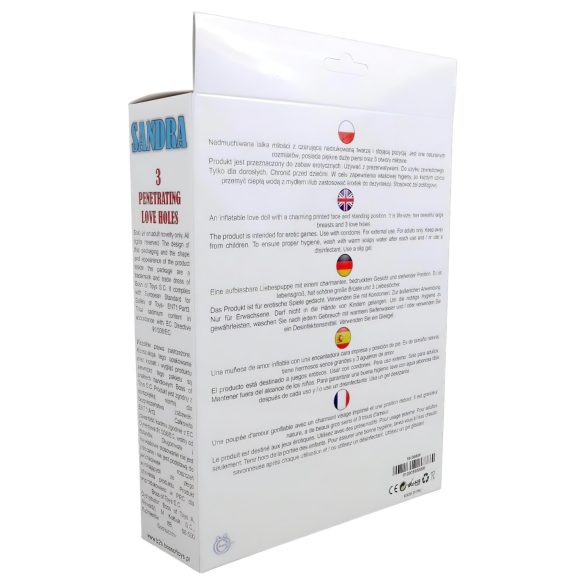 Sandra - надувајуча лутка од гуме (165cm)