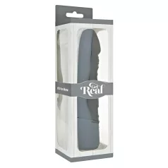 Klasik Get Real - realistican silikonski vibrator (crni)