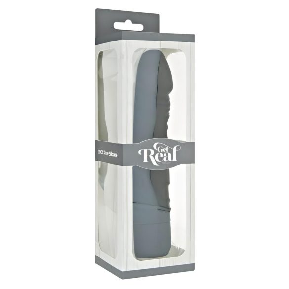 Klasik Get Real - realistican silikonski vibrator (crni)