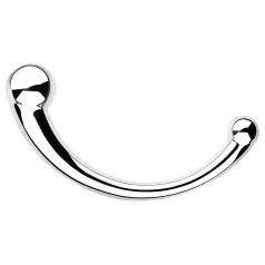 NJOY Pure Wand - analna kuka dildo (srebrna)