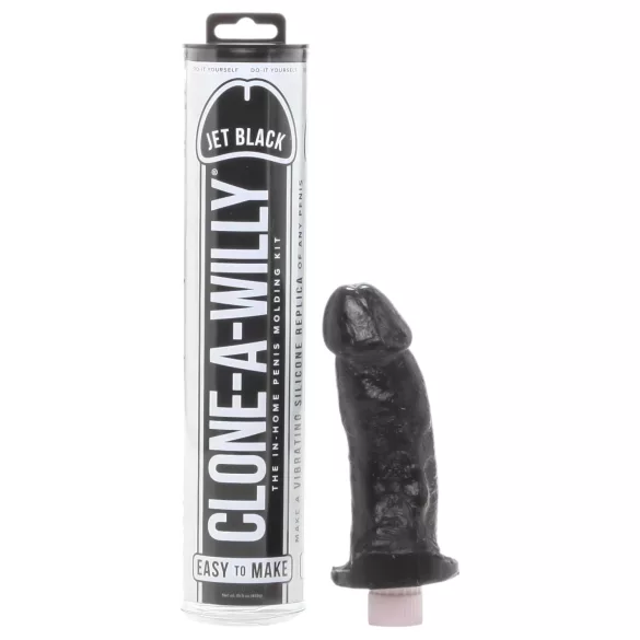 Clone-a-Willy - komplet za kopiranje penisa sa vibratorom (crna)
