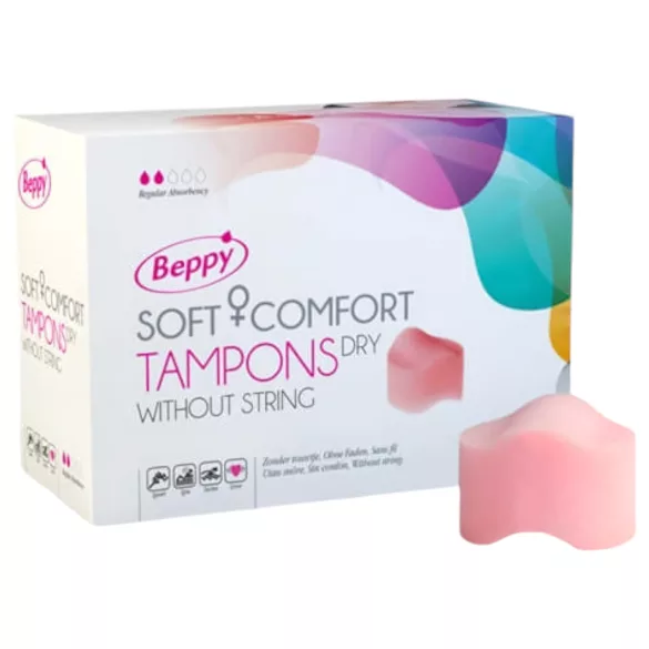 Beppy - tampon za menstruaciju za intimni odnos (8 kom) - suvi